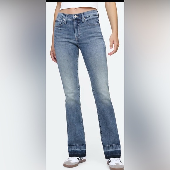 GAP Mid Rise Universal Baby Boot Jeans Size 10 Short (30 S)- Excellent Condition - Picture 2 of 10